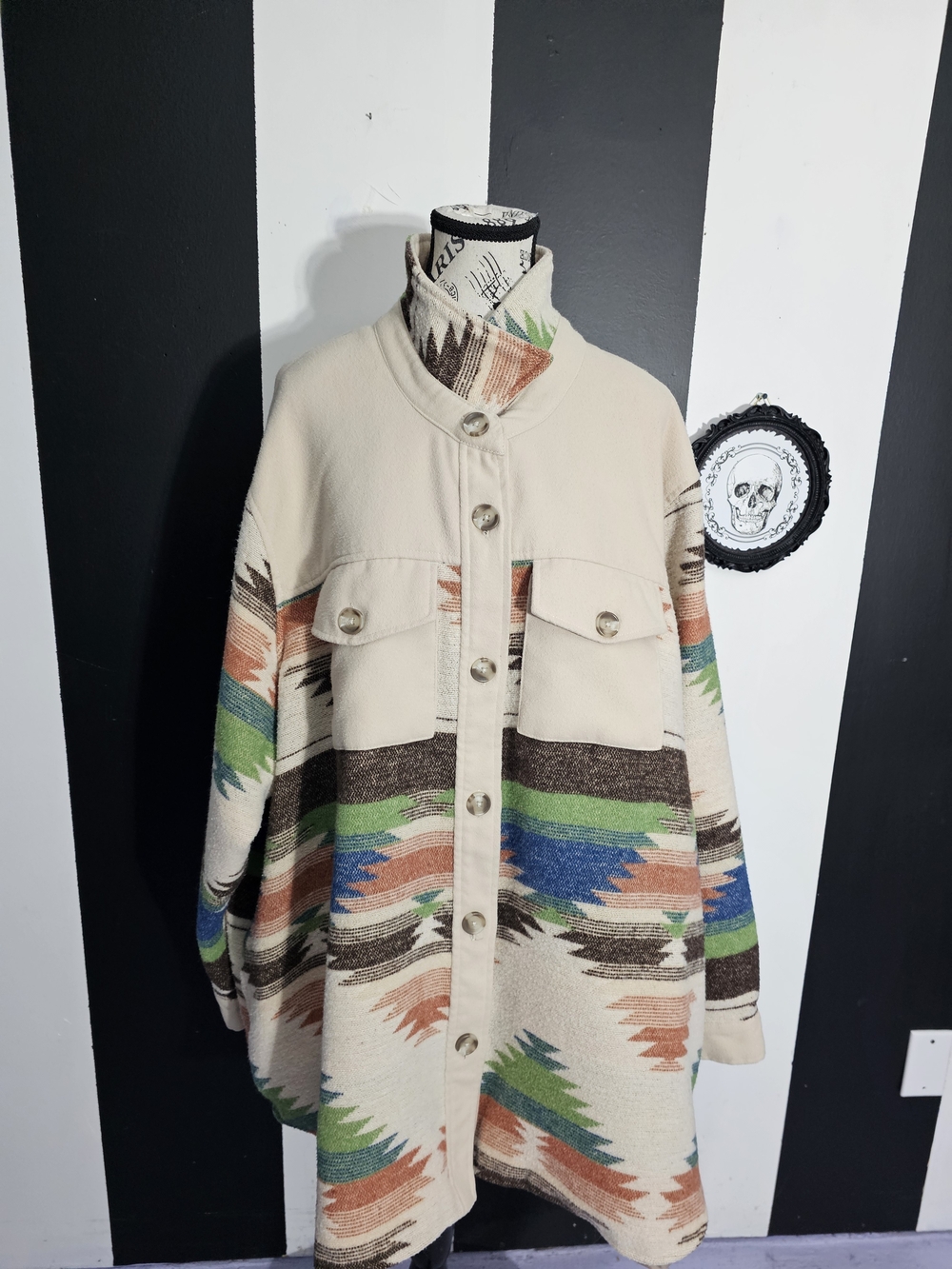 Western Grunge Shacket